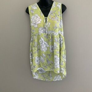 C+C california, floral tunic
